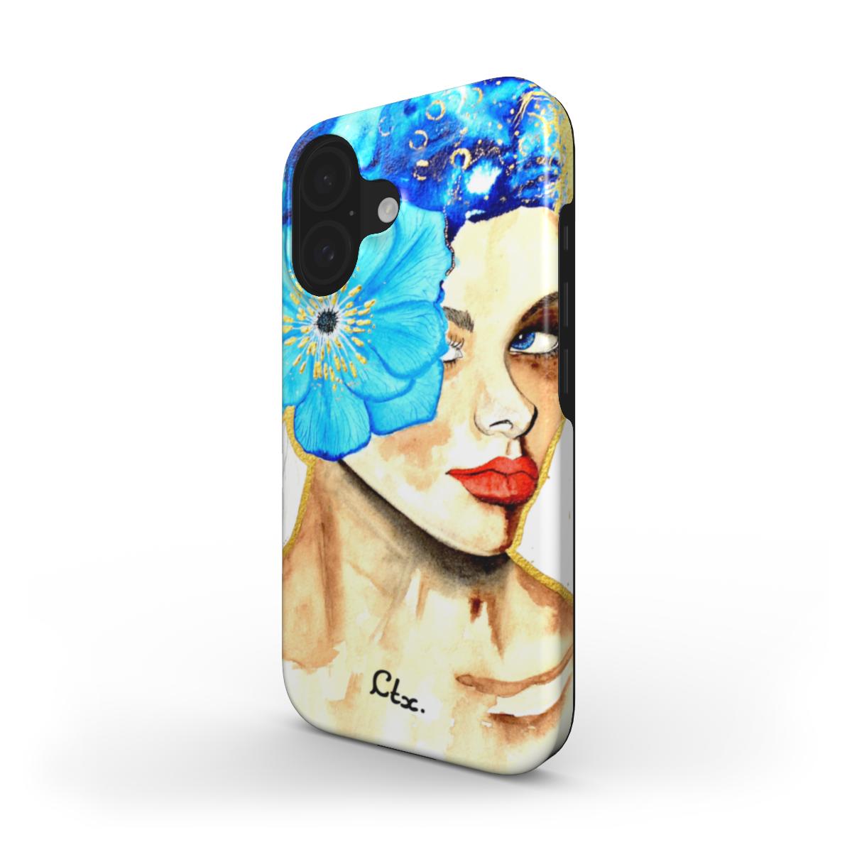 L'éclat des fleurs bleues