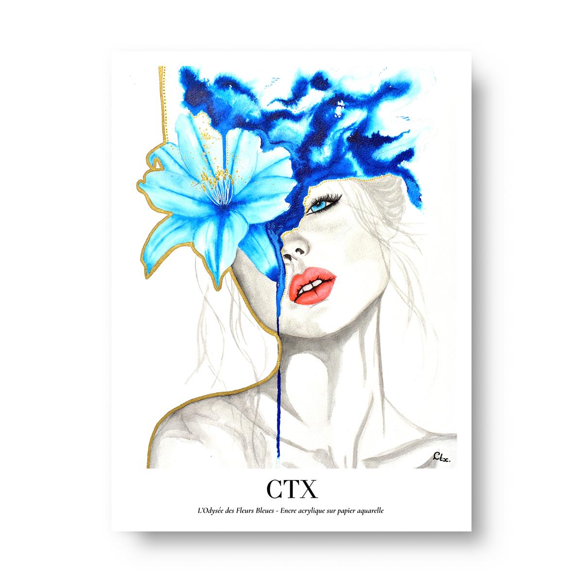 L'odyssée des fleurs bleues