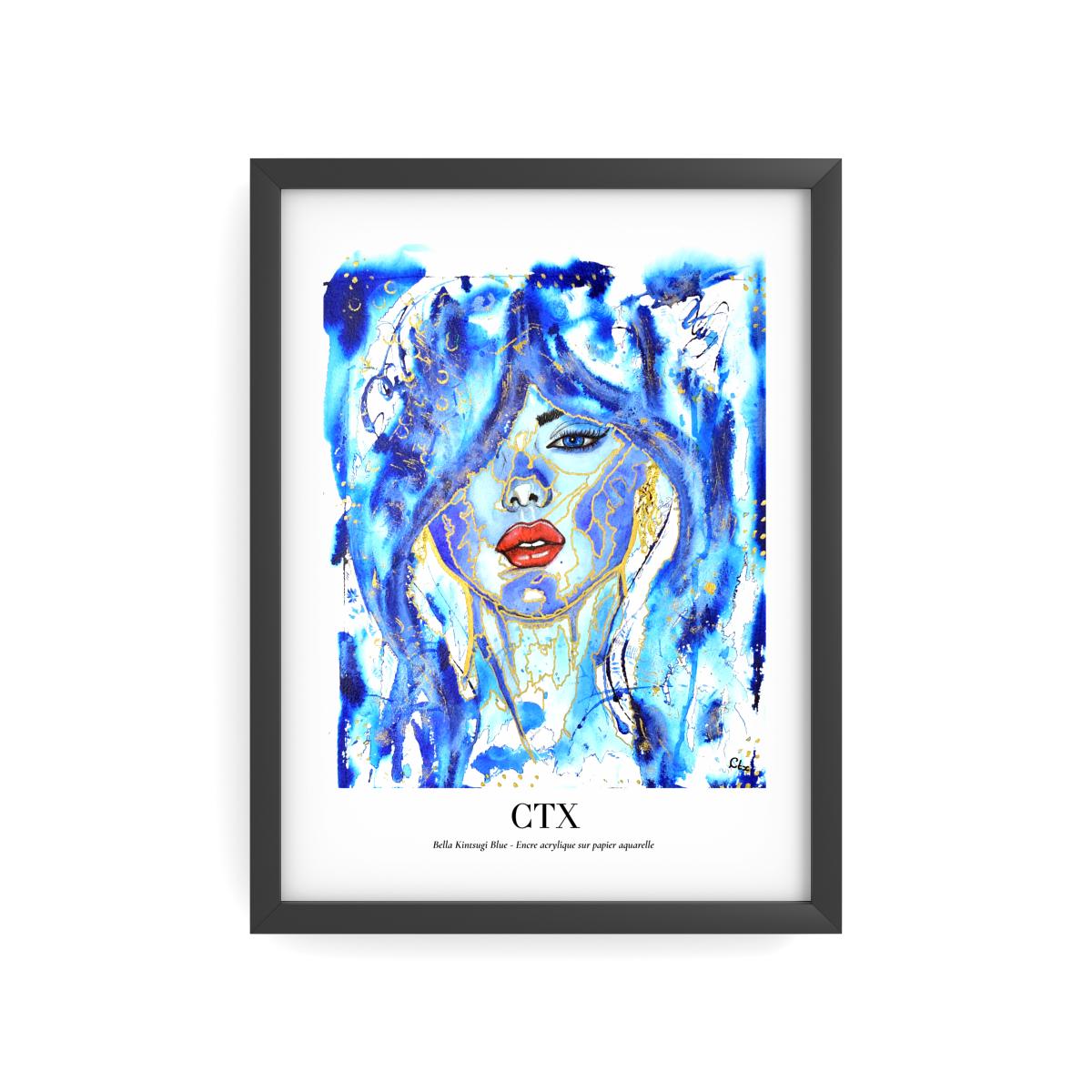 Bella Kintsugi Blue